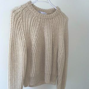 Zara chunky knit sweater S